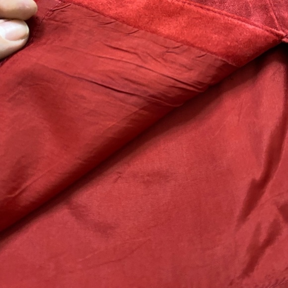 Vintage Danier - Embroidered leather skirt - Picture 9 of 12